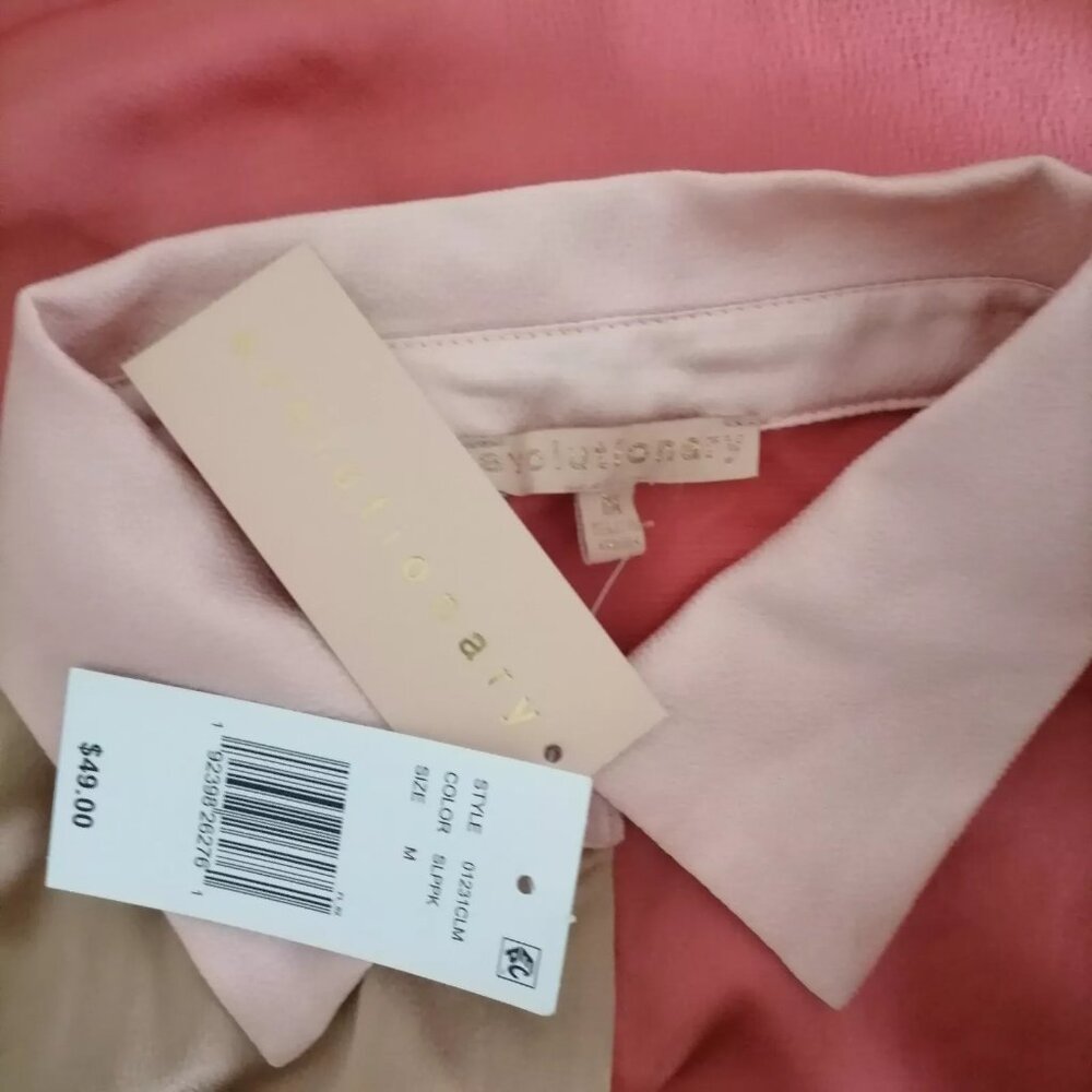 Nwt Evolutionary Multicolor Colorblock Drop Shoul… - image 5